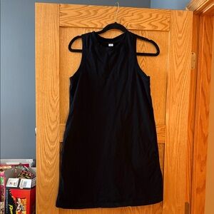 Old navy Black Sleeveless Dress with pockets